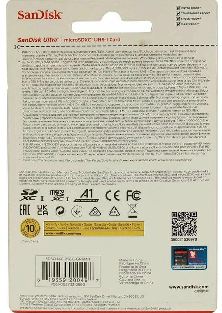 Карта памяти SanDisk Ultra 512GB microSD (SDSQUAC-512G-GN6MN) фото4