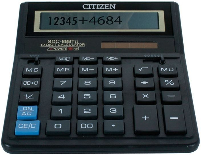 Калькулятор Citizen SDC-888T (II) (SDC-888T) фото2