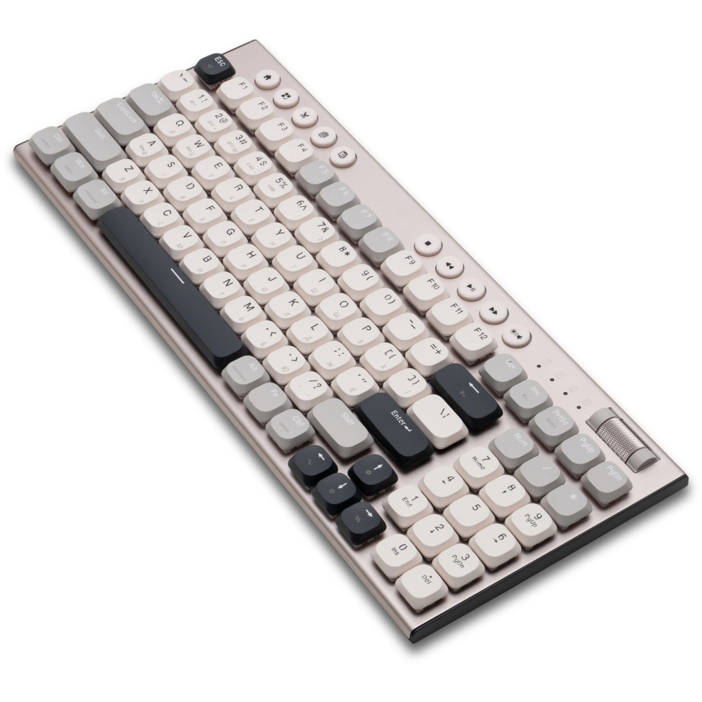Игровая клавиатура Thunderobot K96 Tri-mode Red Switch UA Grey (6932066308230) фото5