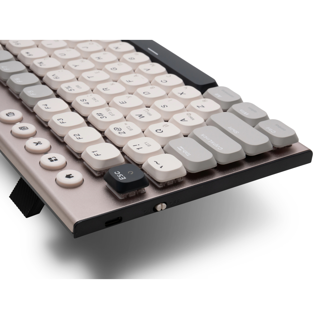 Игровая клавиатура Thunderobot K96 Tri-mode Red Switch UA Grey (6932066308230) фото8