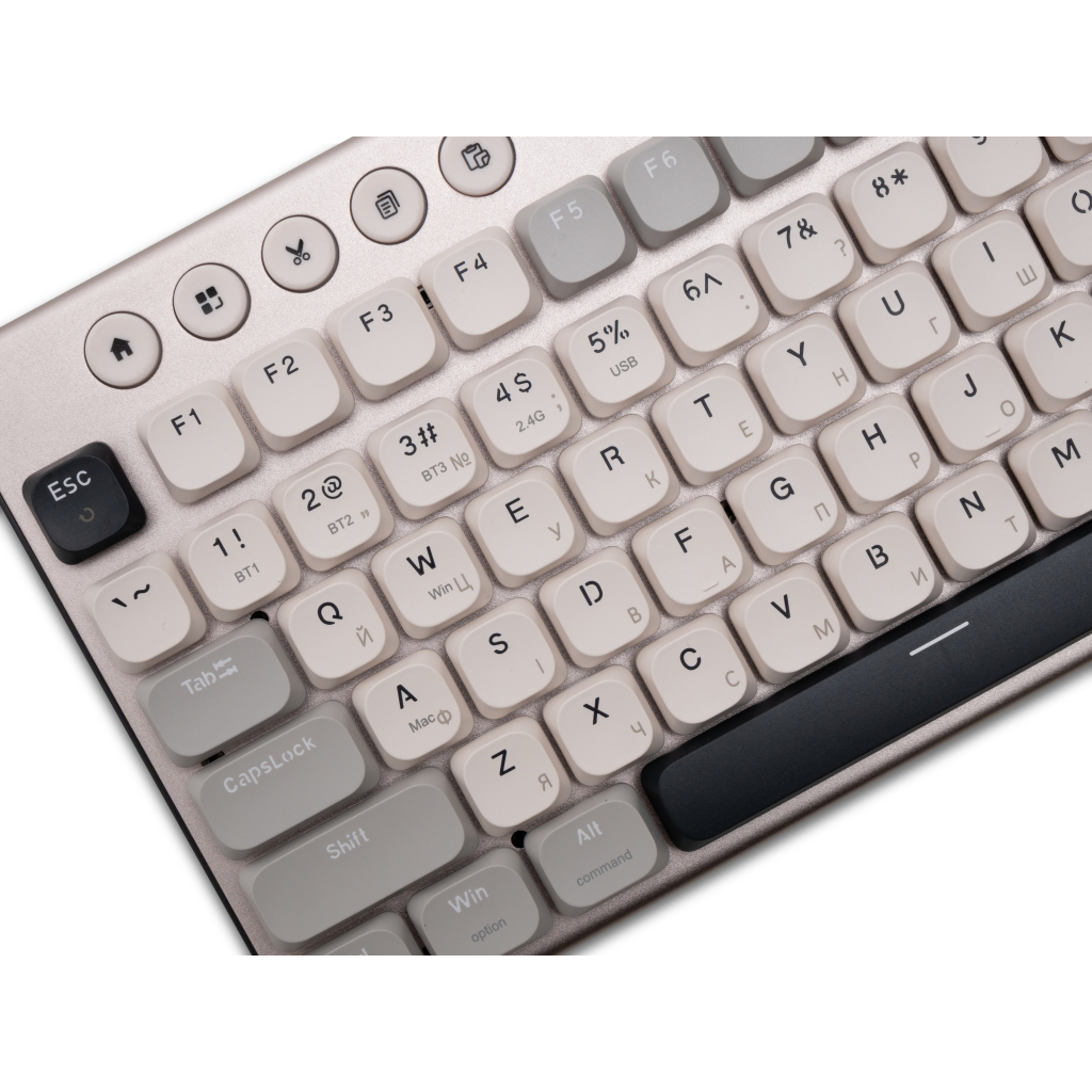 Игровая клавиатура Thunderobot K96 Tri-mode Red Switch UA Grey (6932066308230) фото10