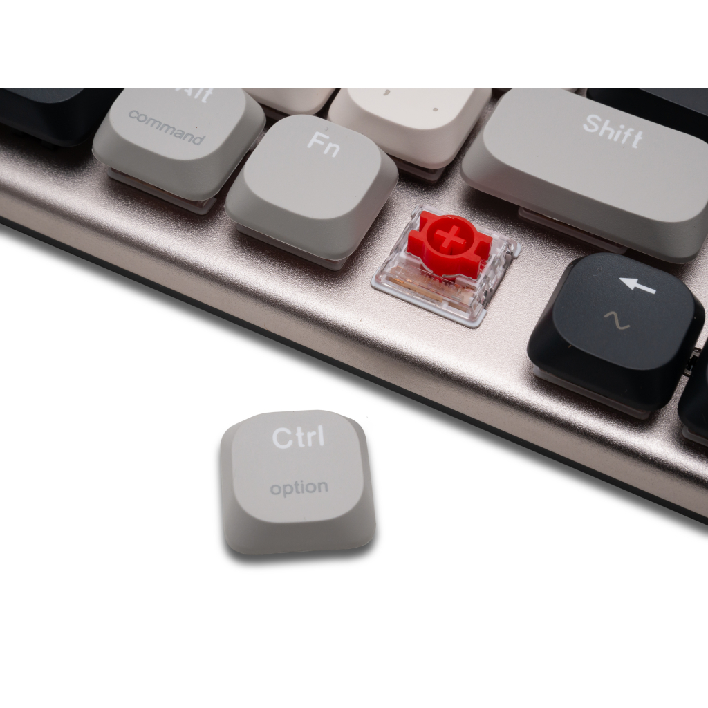 Игровая клавиатура Thunderobot K96 Tri-mode Red Switch UA Grey (6932066308230) фото12