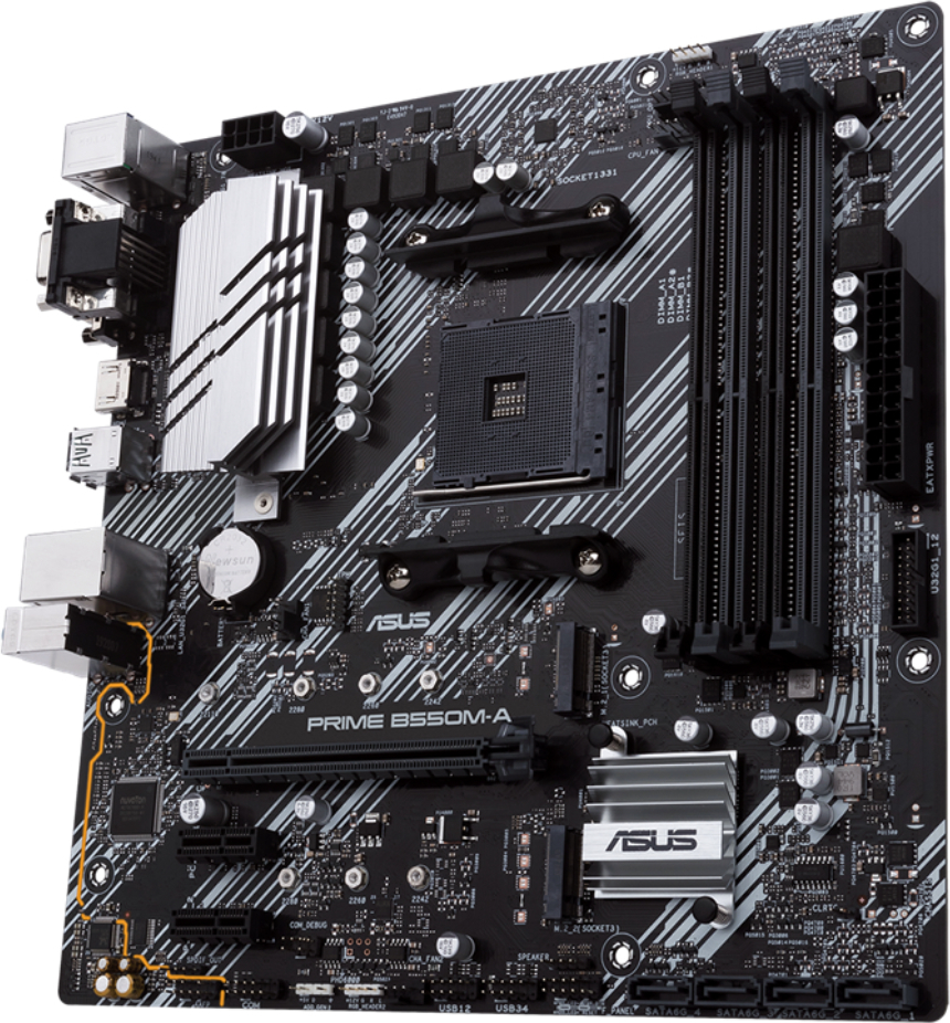 Материнская плата ASUS PRIME B550M-A/CSM (PRIME_B550M-A_CSM) фото3
