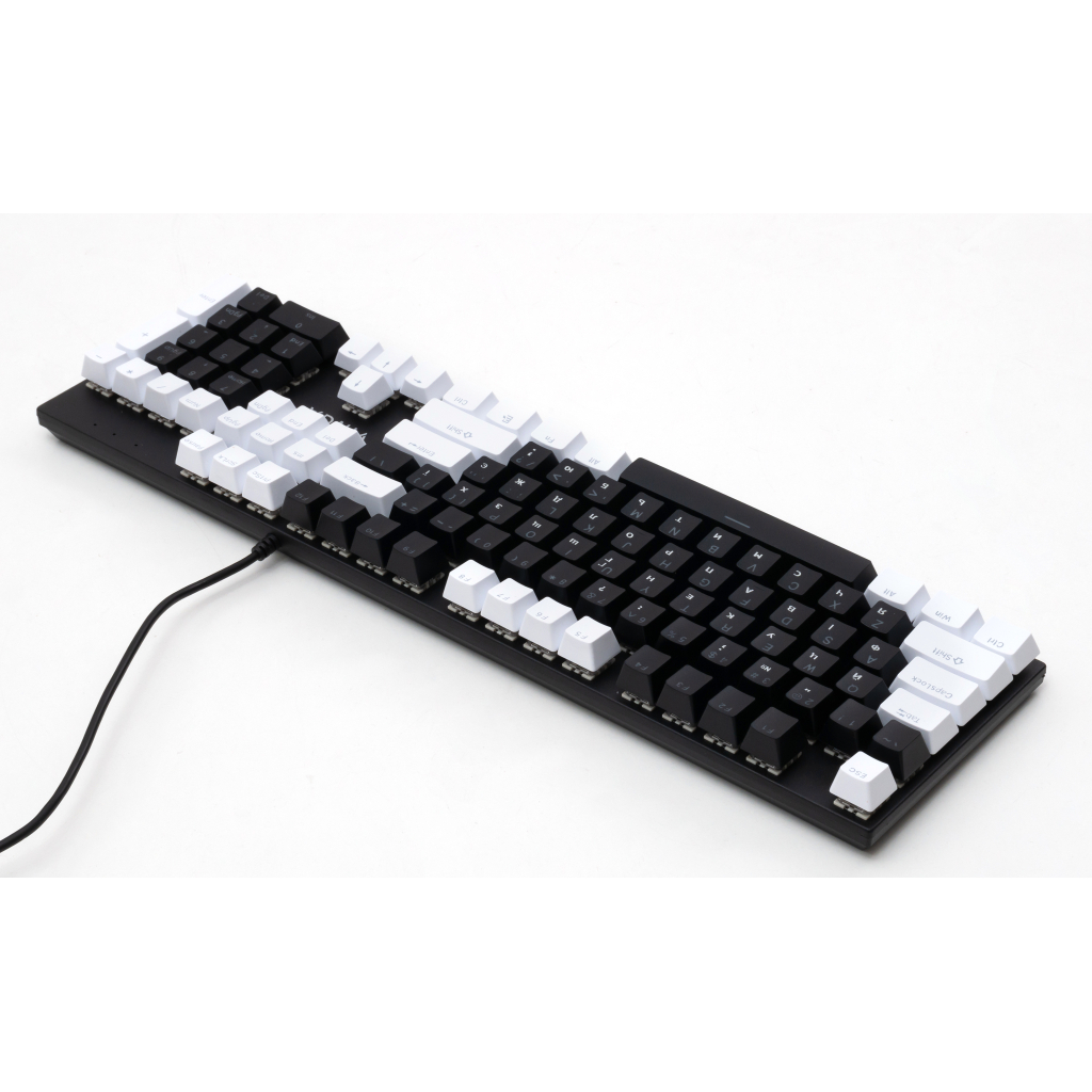 Игровая клавиатура Vinga KBGM-095 LED Brown Switch USB White/Black (KBGM-095BR_White/Black) фото5