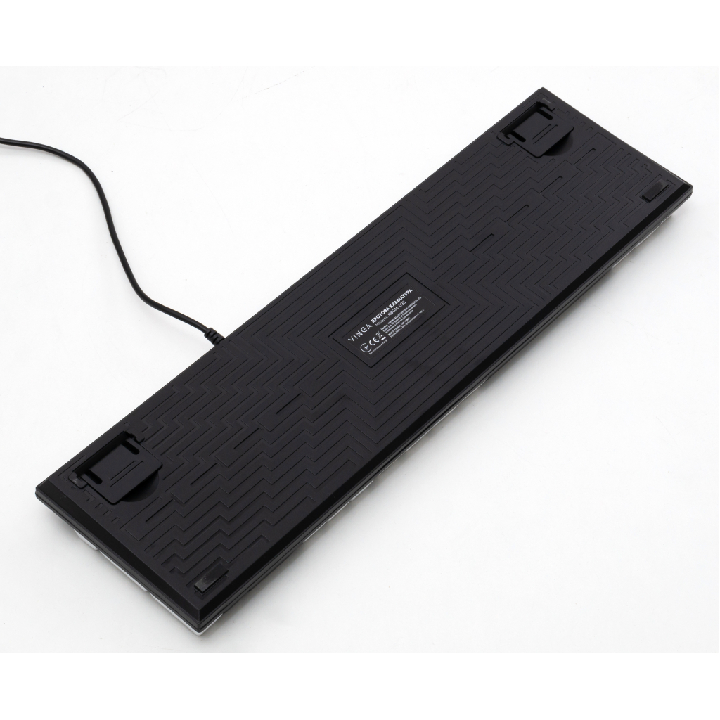 Игровая клавиатура Vinga KBGM-095 LED Brown Switch USB White/Black (KBGM-095BR_White/Black) фото7