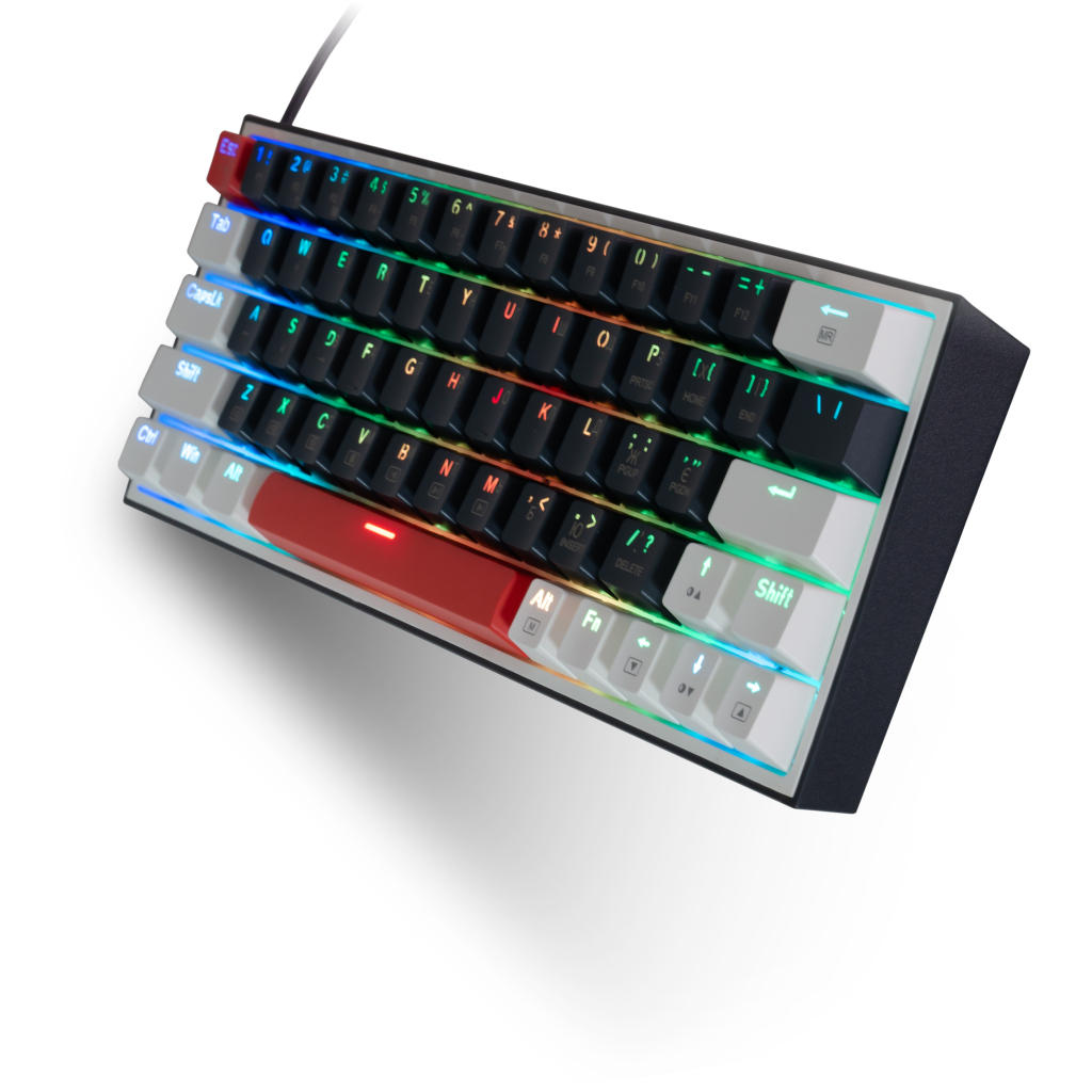 Игровая клавиатура Thunderobot K63 RGB Blue Switch USB UA Blue (6932066313456) фото