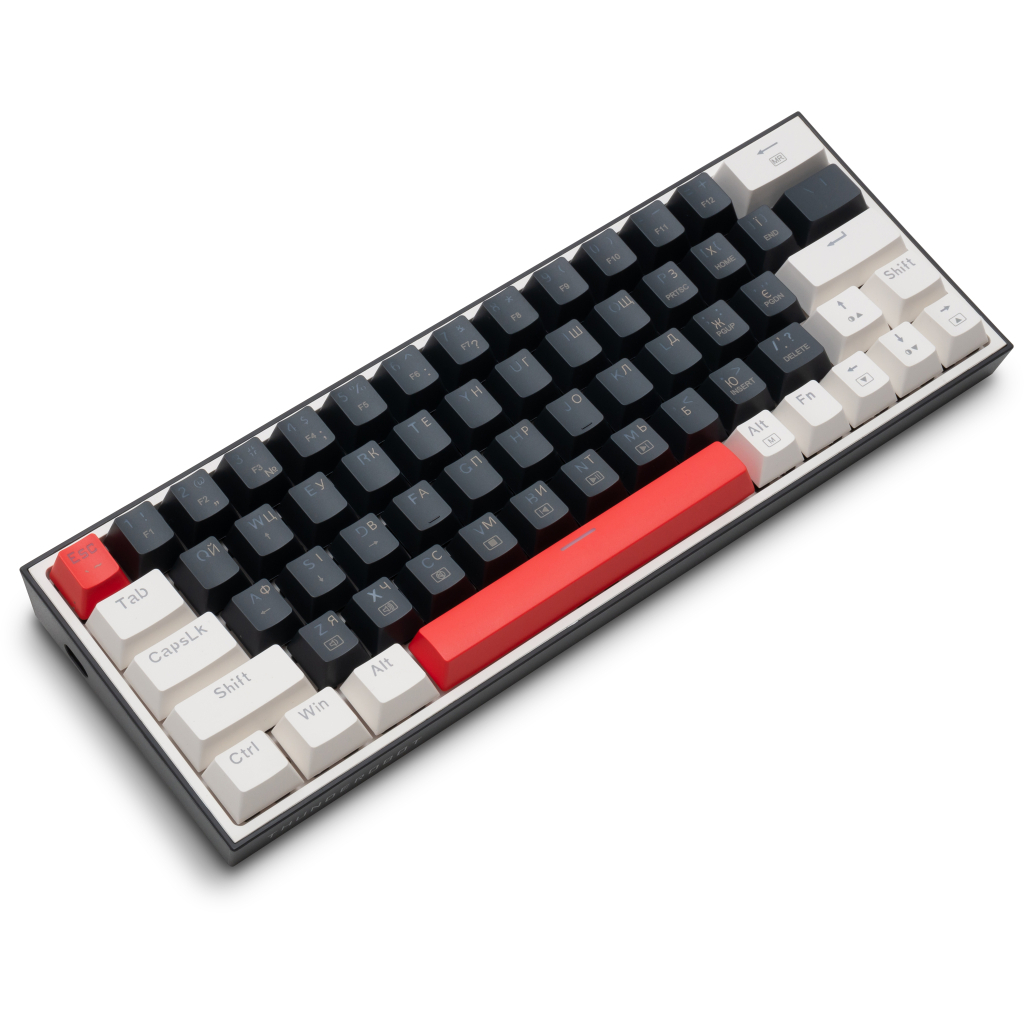 Игровая клавиатура Thunderobot K63 RGB Blue Switch USB UA Blue (6932066313456) фото