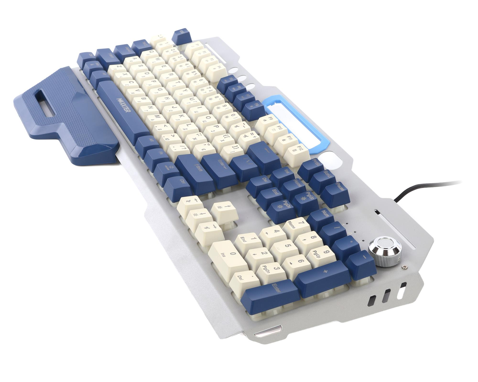Ігрова клавіатура Maxxter KBG-RGB-01-UA RGB USB Metal Black (KBG-RGB-01-UA) фото4