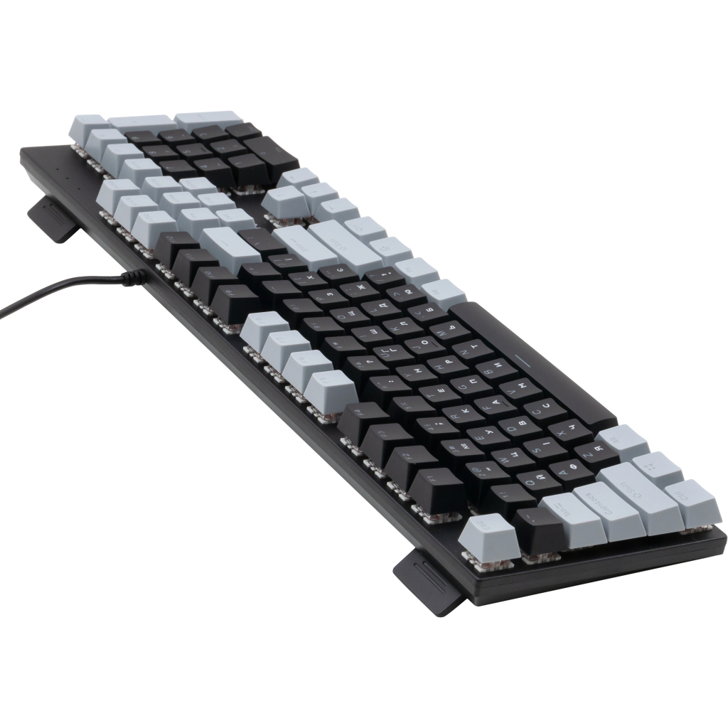 Игровая клавиатура Vinga KBGM-090 LED Blue Switch USB Grey/Black (KBGM-090BL_Grey/Black) фото4