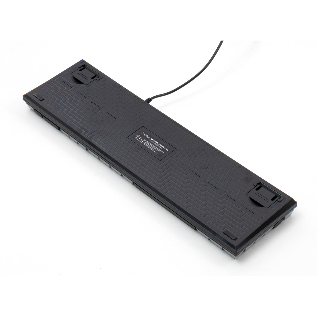 Игровая клавиатура Vinga KBGM-090 LED Blue Switch USB Grey/Black (KBGM-090BL_Grey/Black) фото8