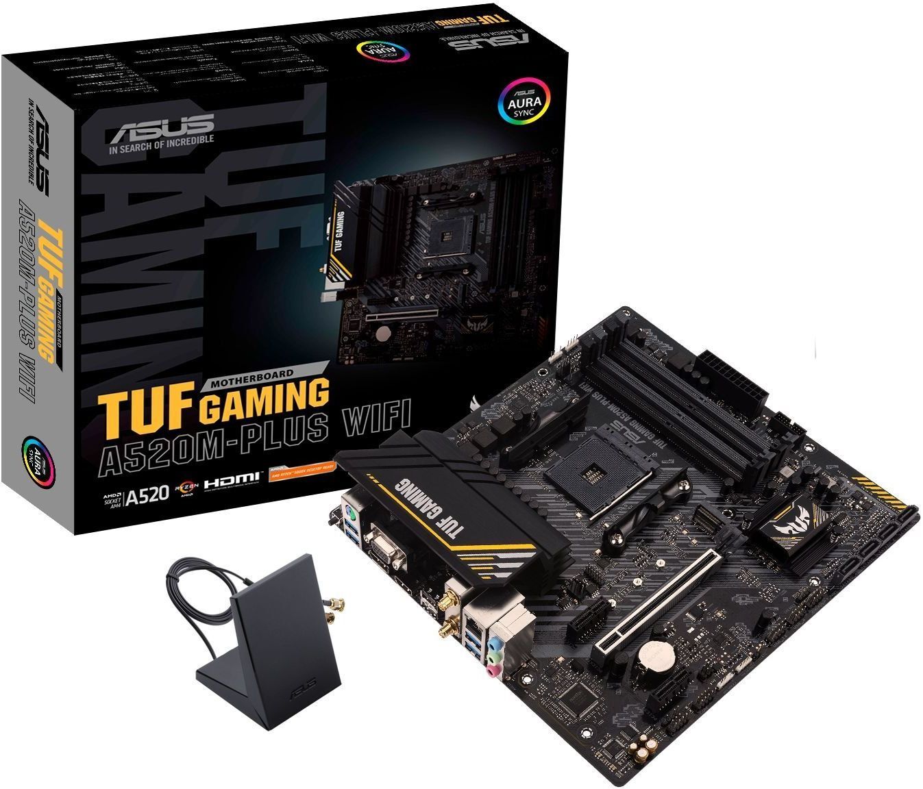 Материнська плата ASUS TUF GAMING A520M-PLUS WIFI (TUF_GAMING_A520M-PLUS_WIFI) фото5