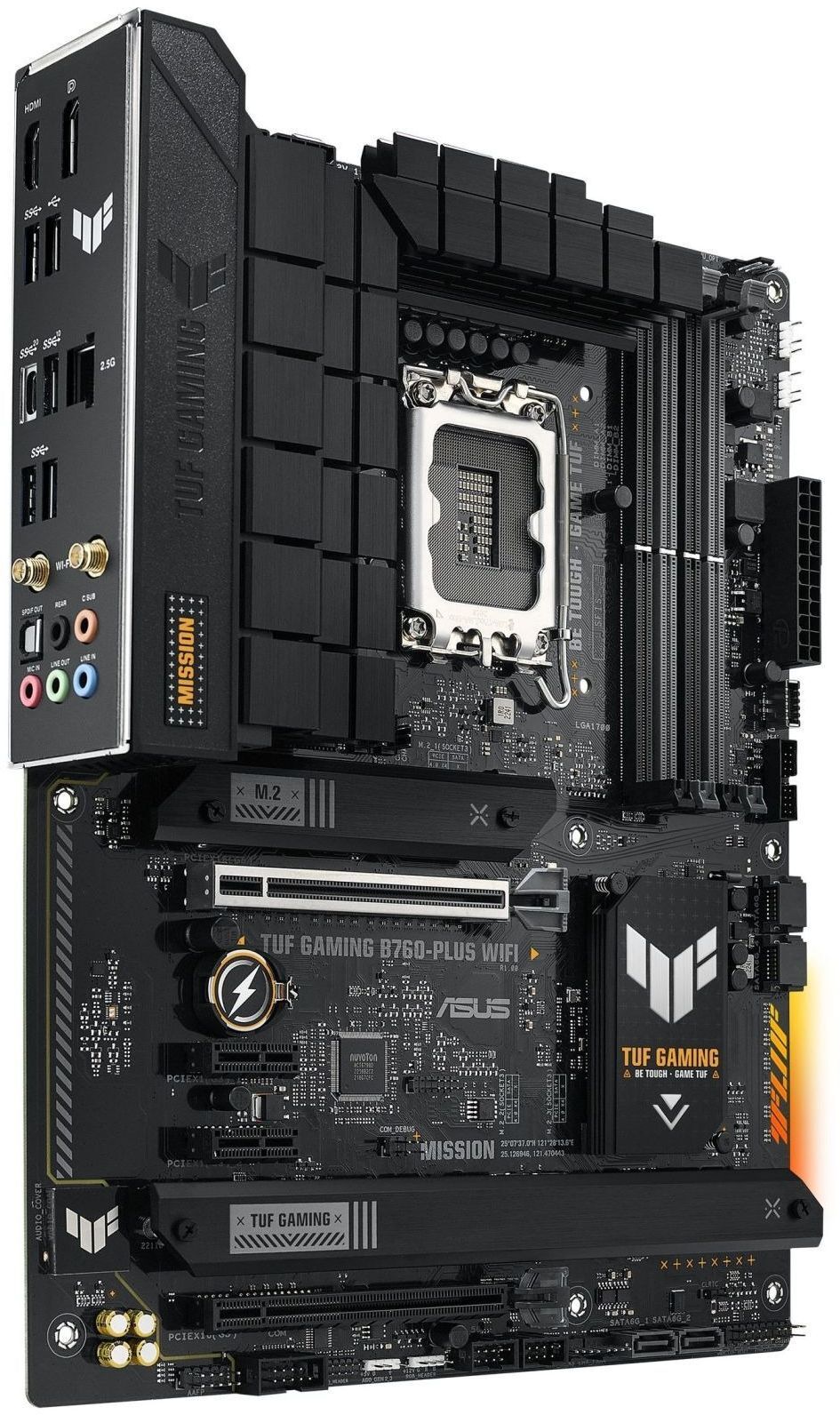 Материнская плата ASUS TUF GAMING B760-PLUS WIFI (TUF_GAMING_B760-PLUS_WIFI) фото