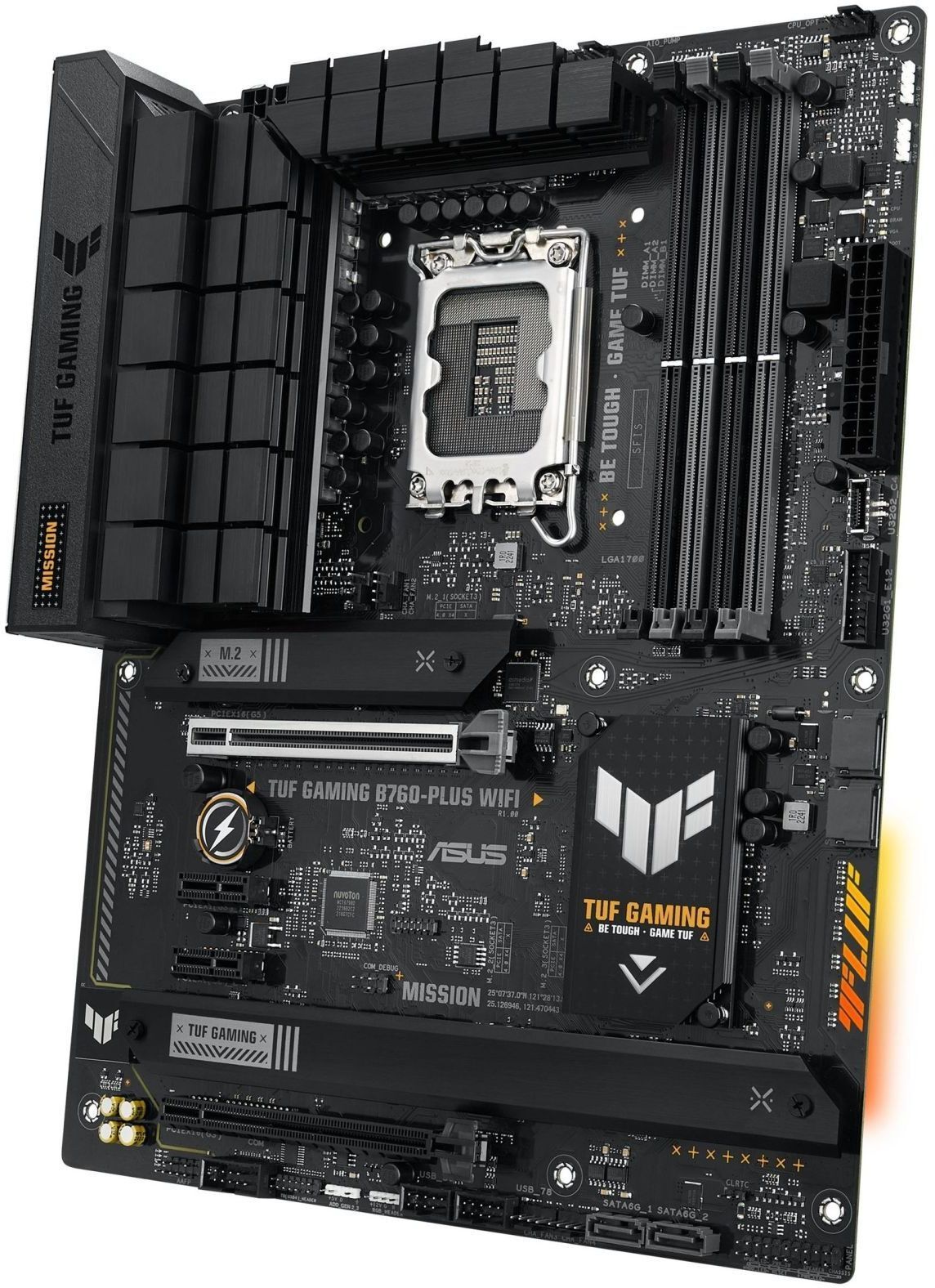 Материнская плата ASUS TUF GAMING B760-PLUS WIFI (TUF_GAMING_B760-PLUS_WIFI) фото