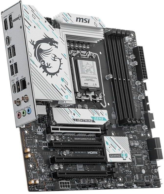 Материнская плата MSI B860M GAMING PLUS WIFI (B860M_GAMING_PLUS_WIFI) фото2