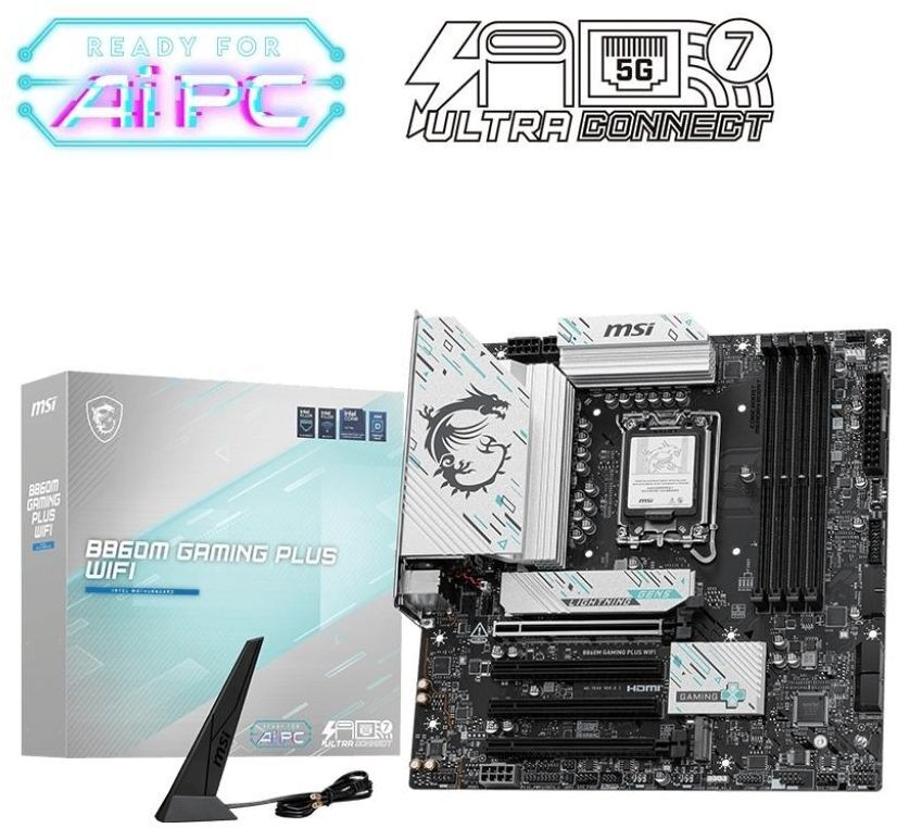 Материнская плата MSI B860M GAMING PLUS WIFI (B860M_GAMING_PLUS_WIFI) фото5