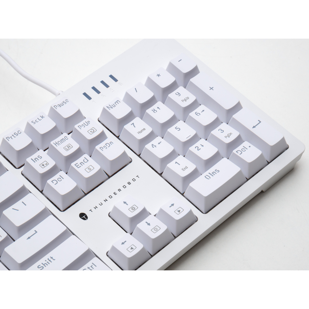 Игровая клавиатура Thunderobot K104 Red Switch USB UA White (6932066308162) фото6