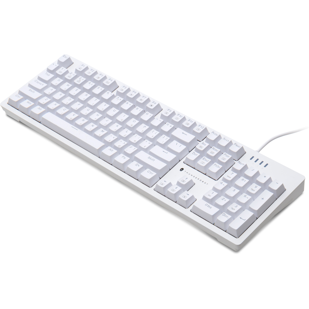 Игровая клавиатура Thunderobot K104 Red Switch USB UA White (6932066308162) фото7