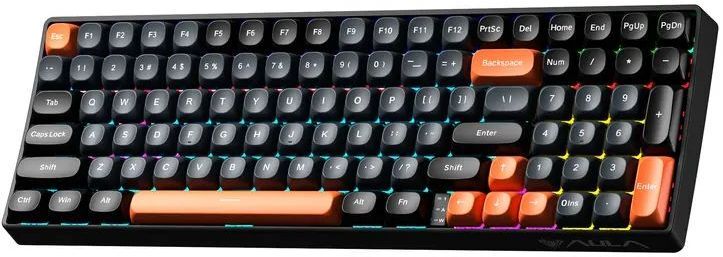 Игровая клавиатура Aula S100 Brown Switch USB UA Black (6948391203157) фото