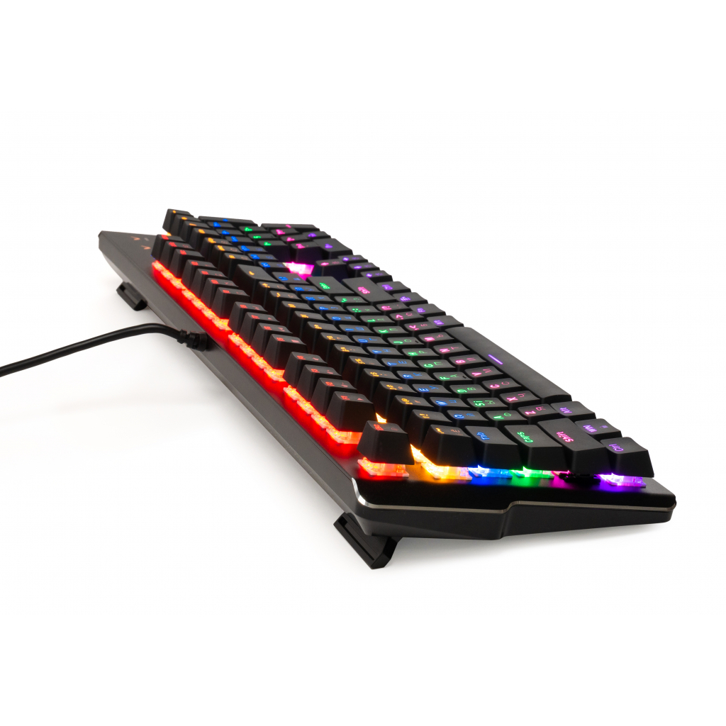 Игровая клавиатура Vinga KBGM160 LED Outemu Blue Switch USB Black (KBGM160_Black) фото7