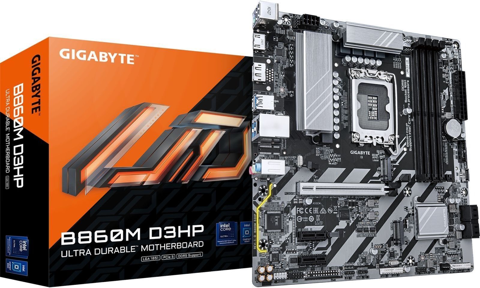 Материнская плата GIGABYTE B860M D3HP (B860M_D3HP) фото4