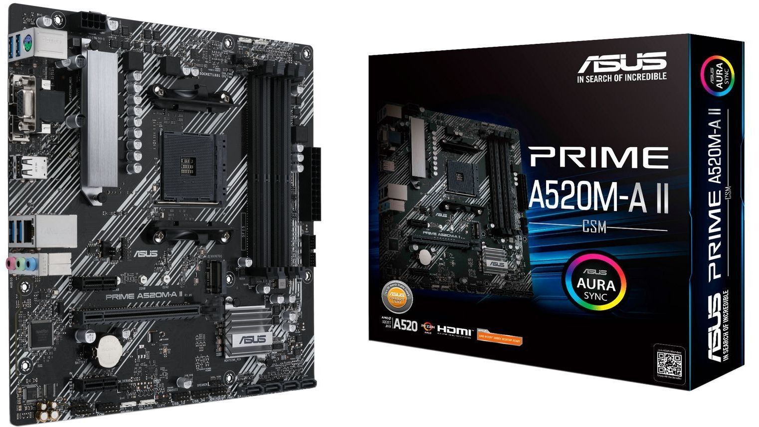 Материнська плата ASUS PRIME A520M-A II/CSM (PRIME_A520M-A_II_CSM) фото5