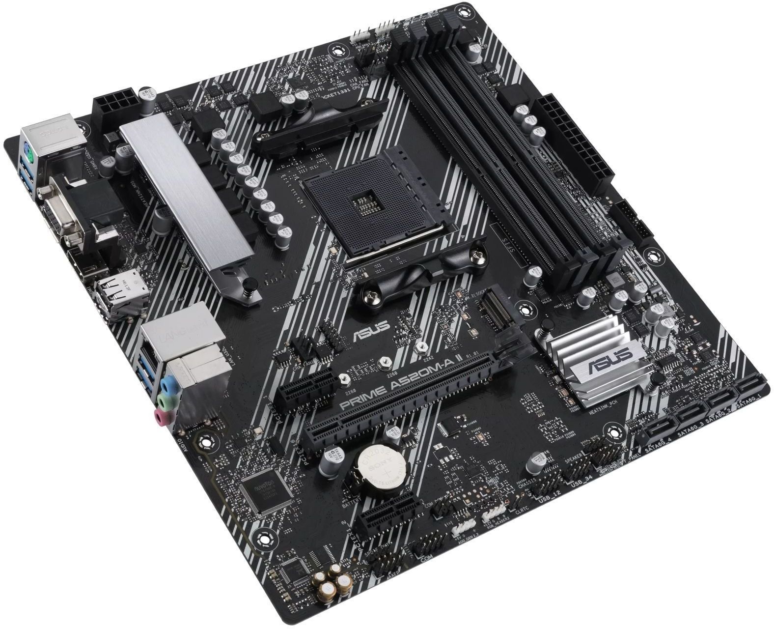 Материнська плата ASUS PRIME A520M-A II/CSM (PRIME_A520M-A_II_CSM) фото3