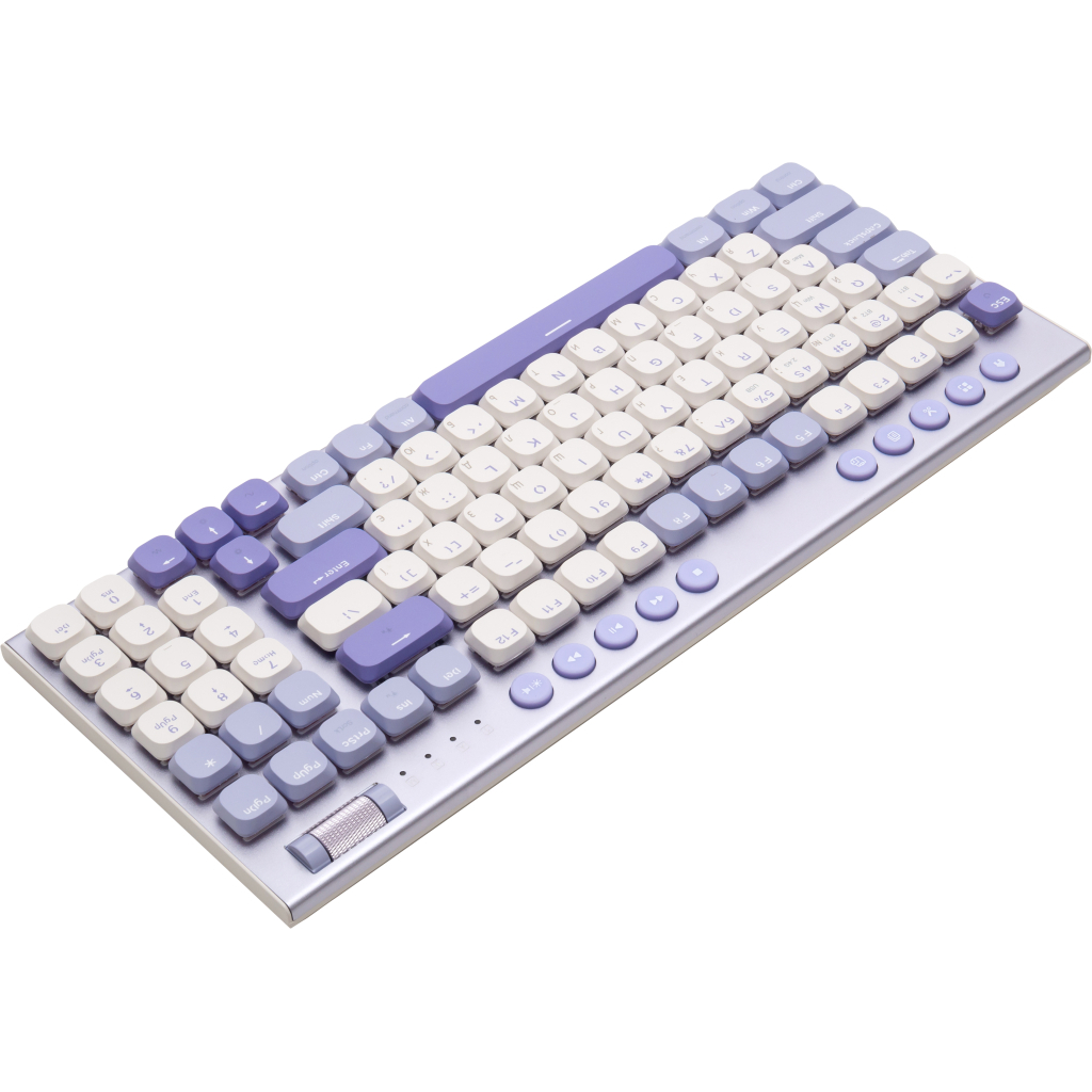 Ігрова клавіатура Thunderobot K96 Tri-mode Red Switch UA Purple (6932066308223) фото