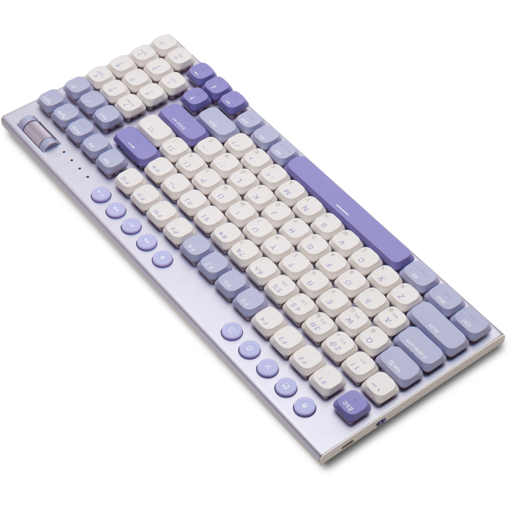 Ігрова клавіатура Thunderobot K96 Tri-mode Red Switch UA Purple (6932066308223) фото