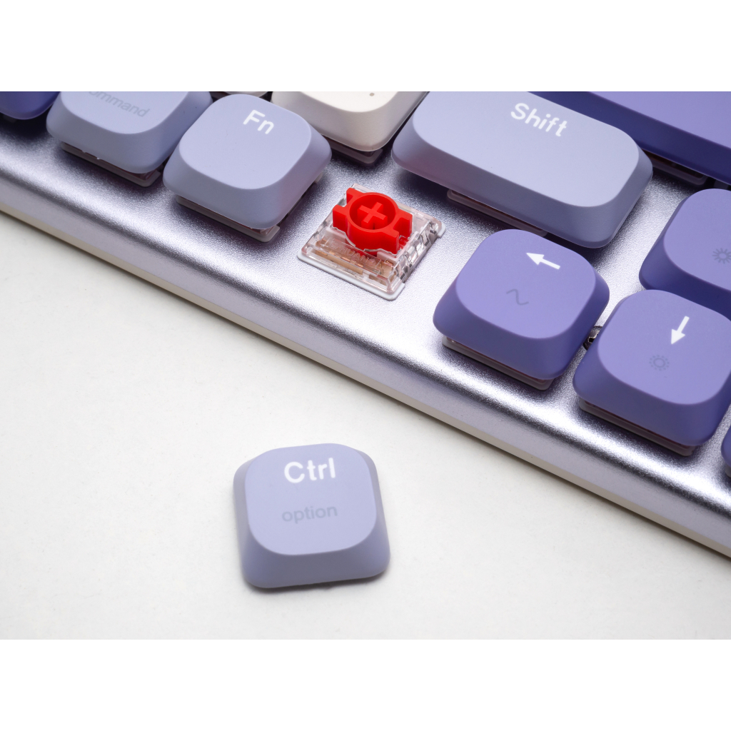 Ігрова клавіатура Thunderobot K96 Tri-mode Red Switch UA Purple (6932066308223) фото