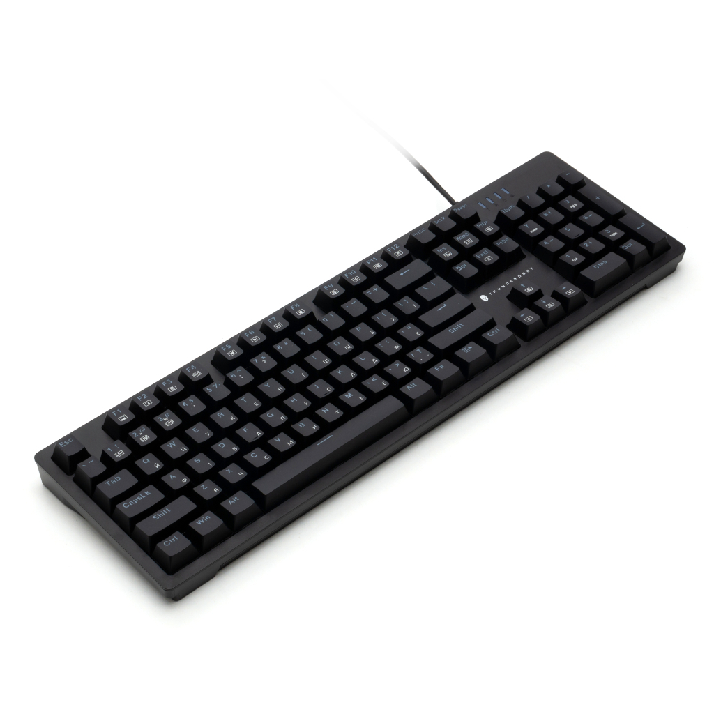 Ігрова клавіатура Thunderobot K104 Blue Switch USB UA Black (6932066309046) фото3