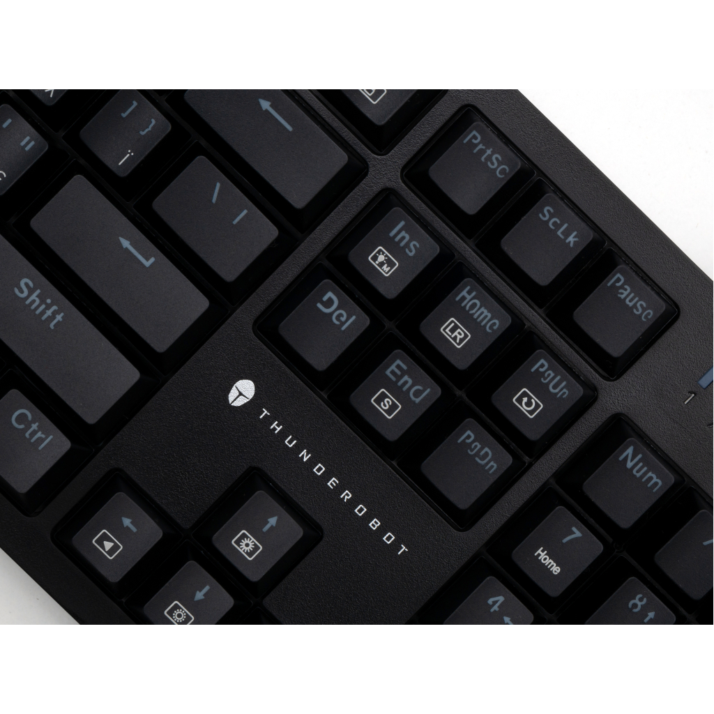 Ігрова клавіатура Thunderobot K104 Blue Switch USB UA Black (6932066309046) фото7