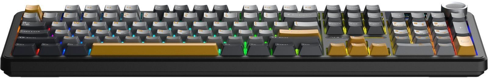 Игровая клавиатура Aula F108 Pro Wireless/Bluetooth UA Black/Gray (6978080501295) фото