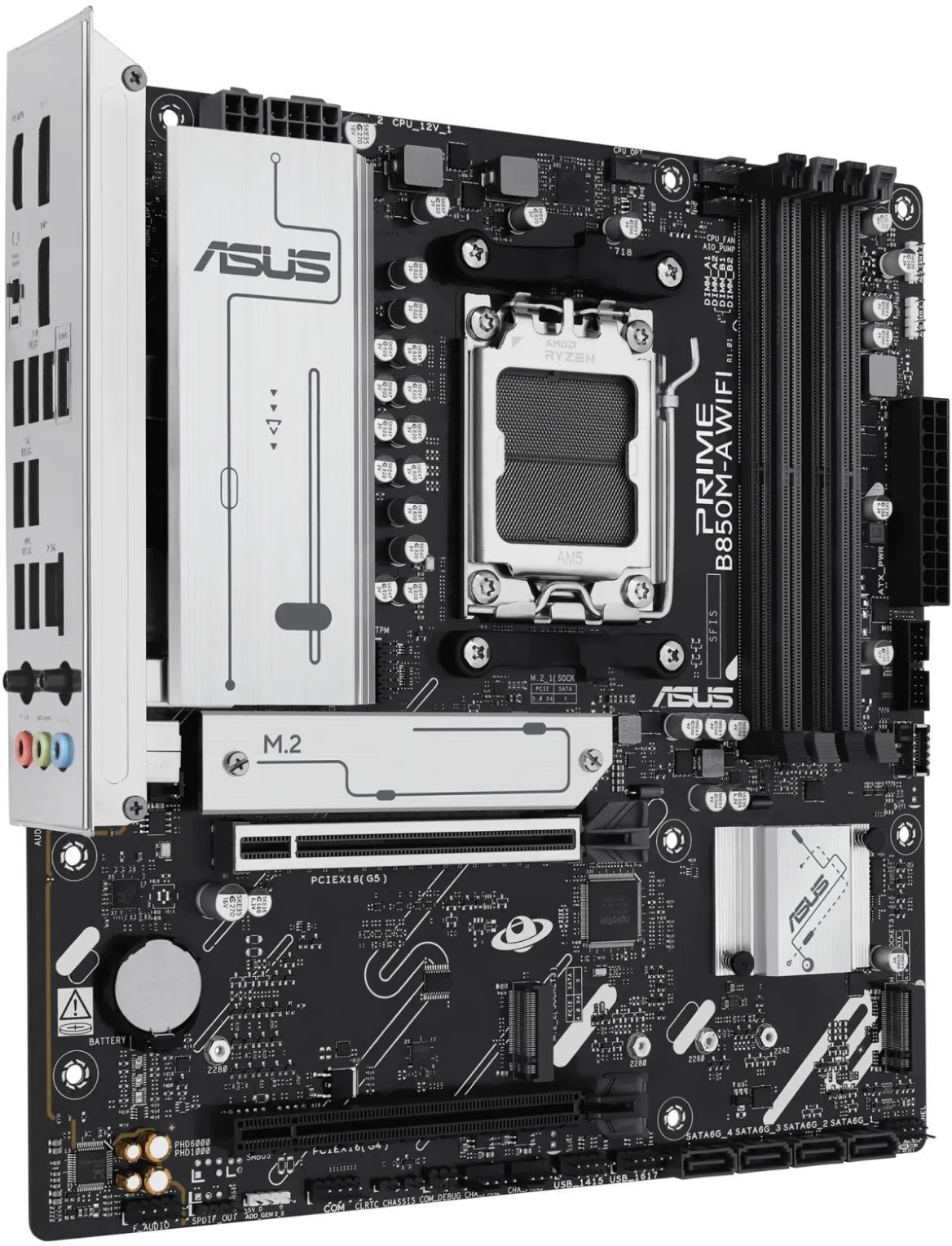 Материнська плата ASUS PRIME B850M-A WIFI (PRIME_B850M-A_WIFI) фото2