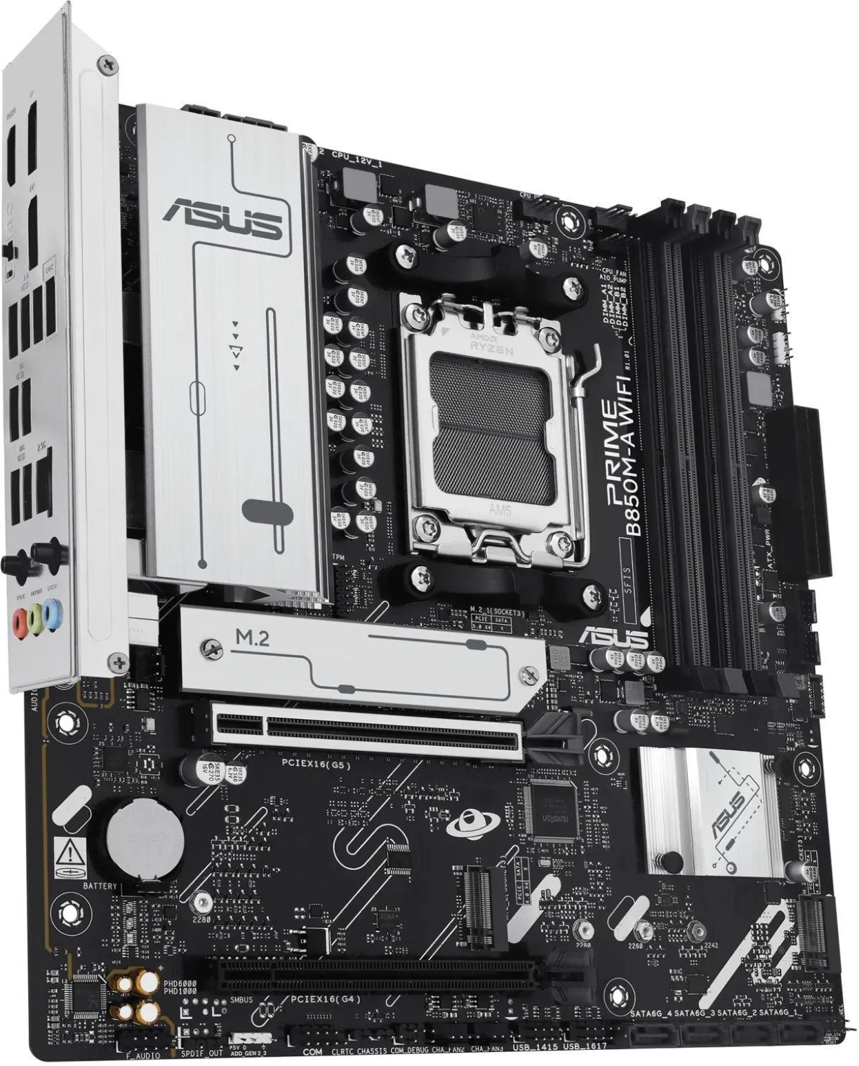 Материнська плата ASUS PRIME B850M-A WIFI (PRIME_B850M-A_WIFI) фото3