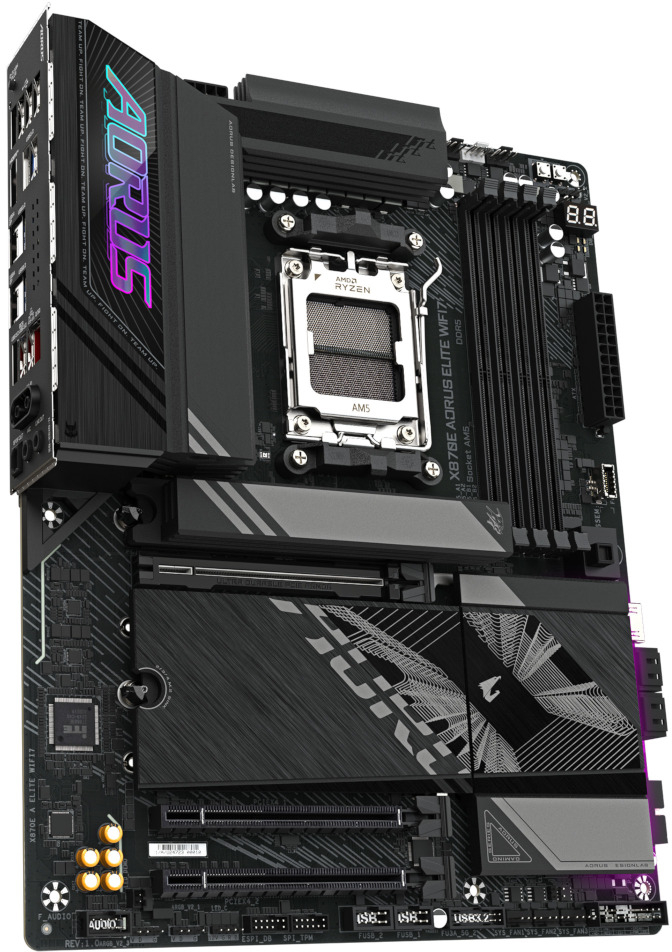 Материнська плата GIGABYTE X870E AORUS ELITE WIFI7 (X870E_A_ELITE_WIFI7) фото2