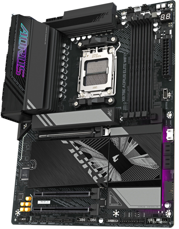 Материнська плата GIGABYTE X870E AORUS ELITE WIFI7 (X870E_A_ELITE_WIFI7) фото4