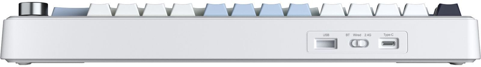 Ігрова клавіатура Aula F75 MAX Wireless/Bluetooth UA White/Blue (6978080501158) фото3