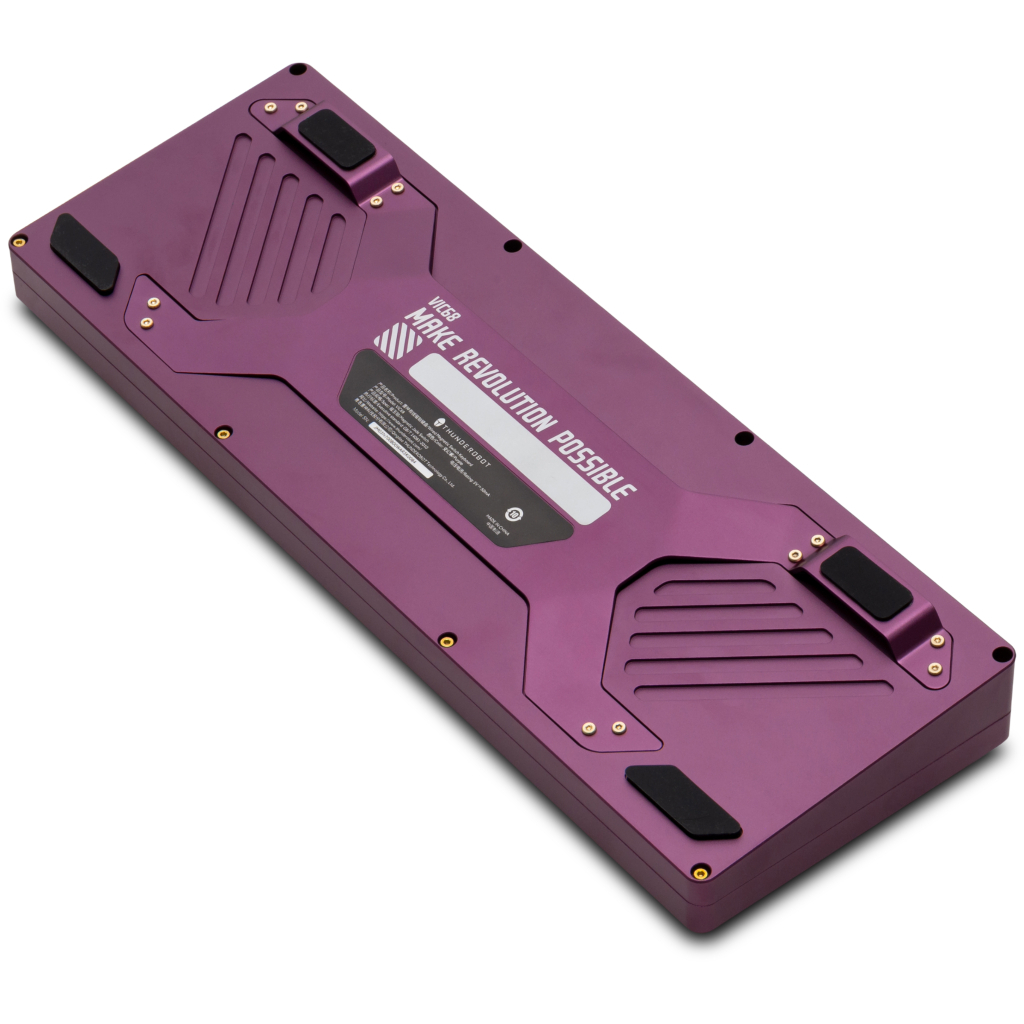 Ігрова клавіатура Thunderobot VIC68 Gateron Magnetic Jade Switch Purple USB UA (6932066317201) фото8