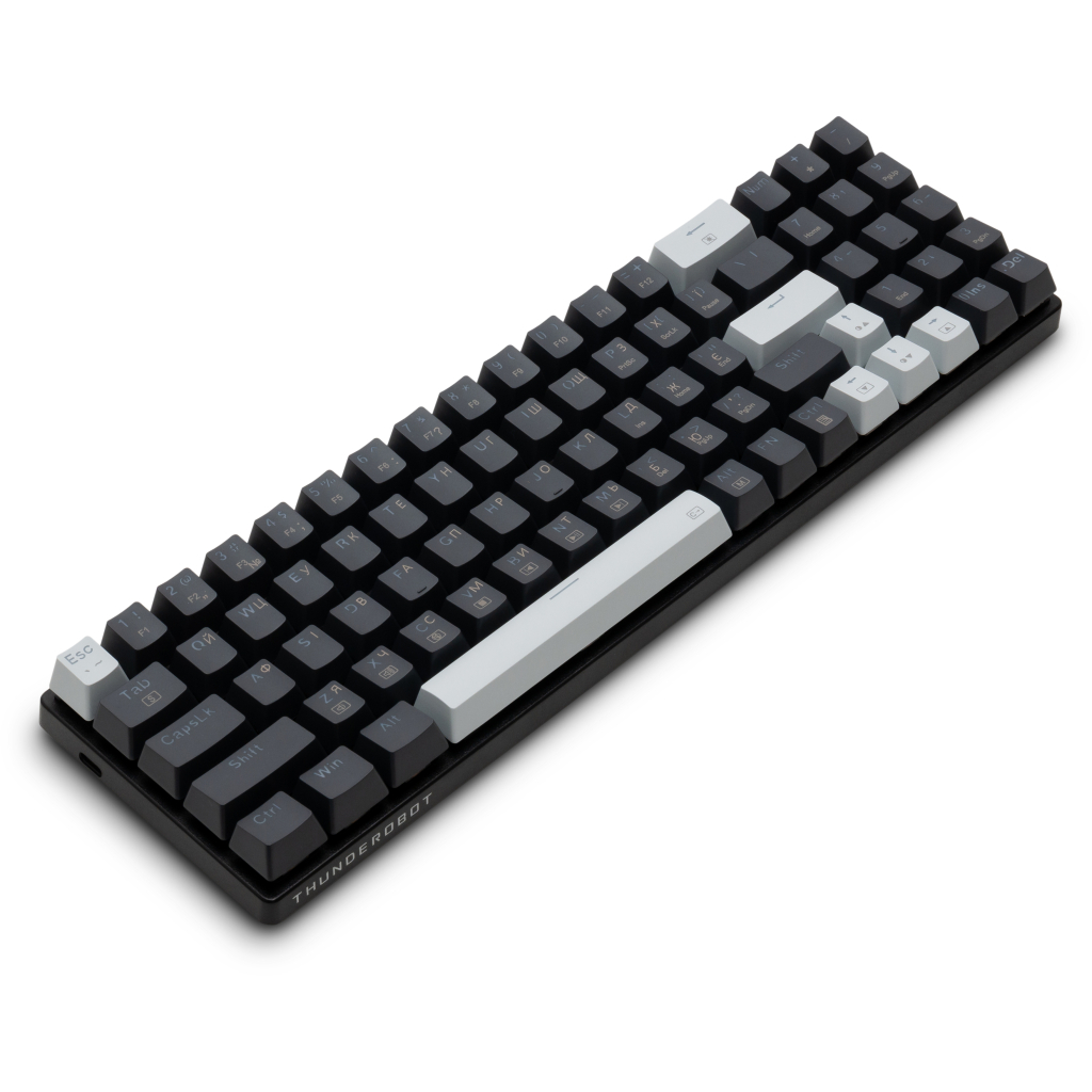 Ігрова клавіатура Thunderobot K78B RGB Brown Switch USB UA Black (6932066308681) фото