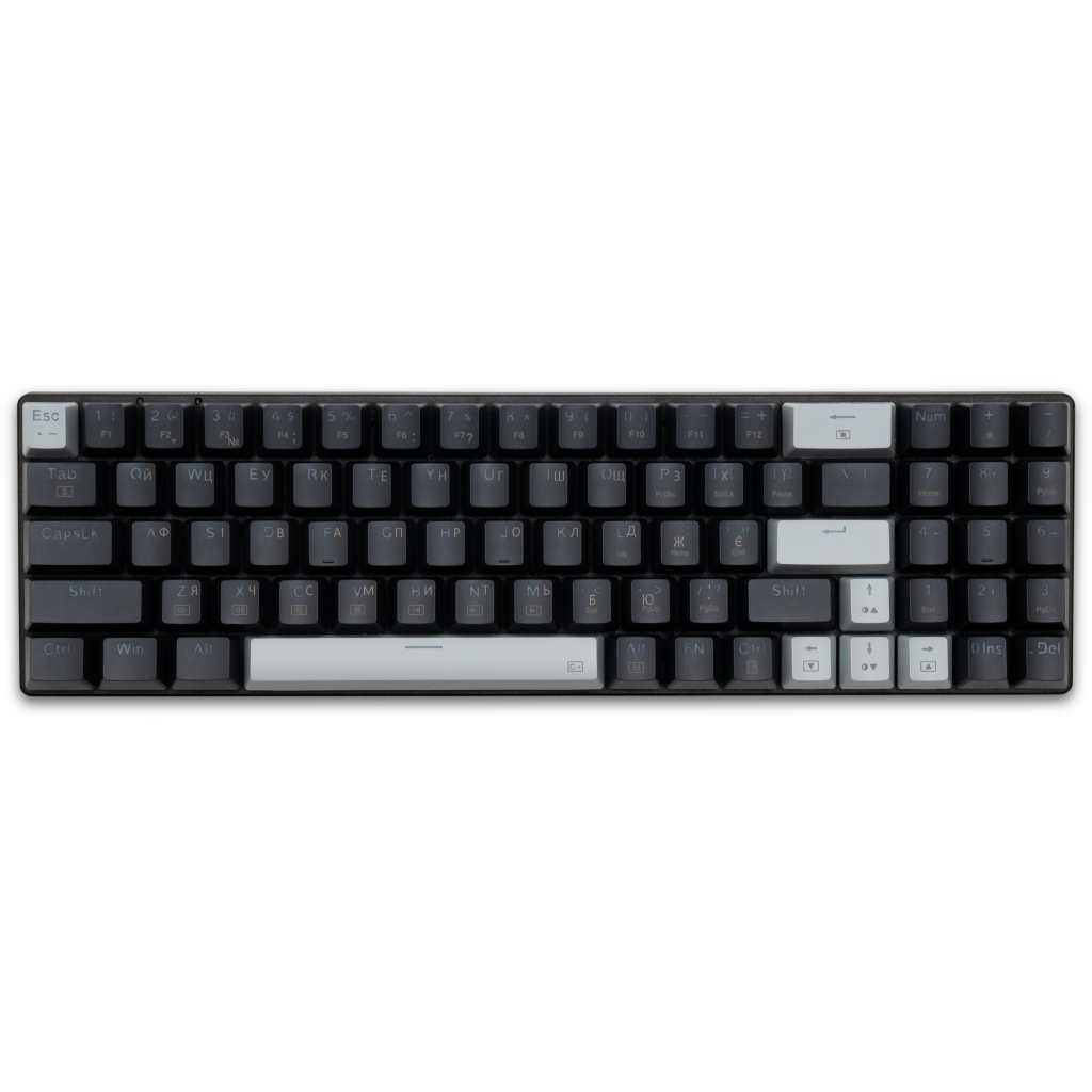 Ігрова клавіатура Thunderobot K78B RGB Brown Switch USB UA Black (6932066308681) фото