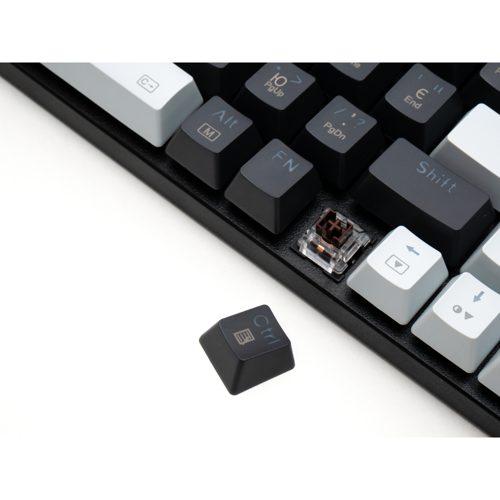 Ігрова клавіатура Thunderobot K78B RGB Brown Switch USB UA Black (6932066308681) фото