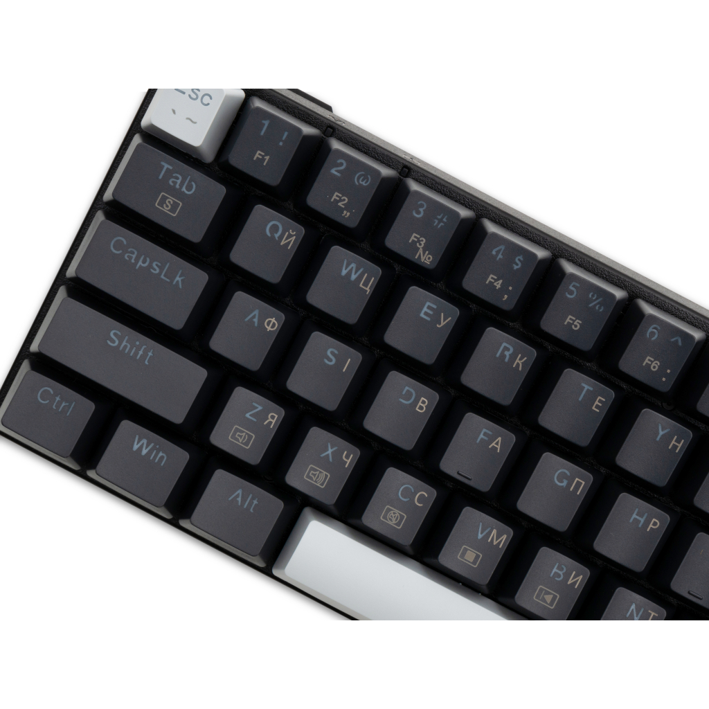 Ігрова клавіатура Thunderobot K78B RGB Brown Switch USB UA Black (6932066308681) фото