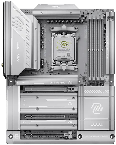 Материнская плата MSI MAG X870E TOMAHAWK MAX WIFI (MAG_X870E_TOMAHAWK_MAX_WIFI) фото2