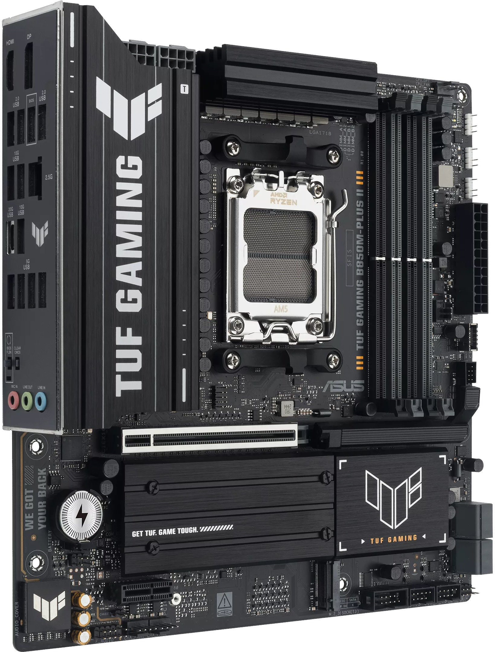 Материнская плата ASUS TUF GAMING B850M-PLUS II (TUF_GAMING_B850M-PLUS_II) фото2