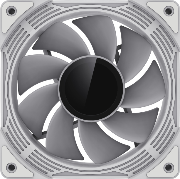 Комплект корпусных вентиляторов GameMax KF300R WH (KF300R WH) фото
