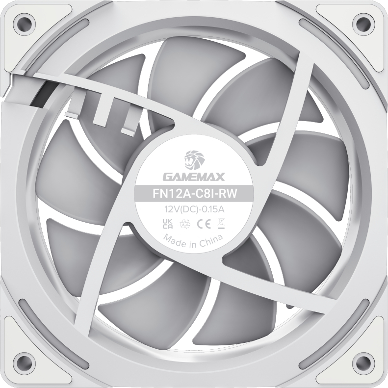 Комплект корпусных вентиляторов GameMax KF300R WH (KF300R WH) фото