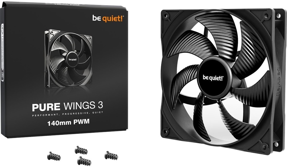 Вентилятор для корпуса be quiet! PURE WINGS 3 140mm PWM (BL108) фото4