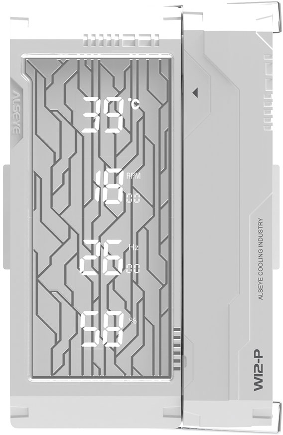 Процессорный кулер Alseye Q120S Plus White (AS.01.11.0006) фото6
