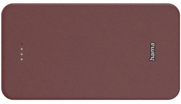 Павербанк Hama 20000mAh 15W (00201717) червоний фото2