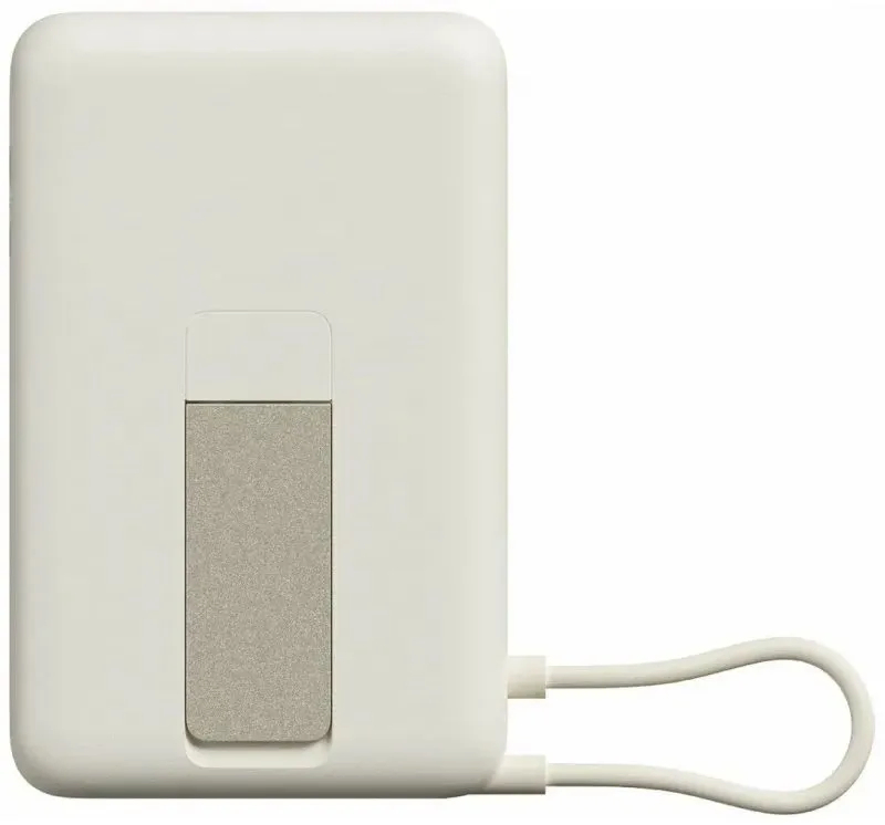 Павербанк Xiaomi Magnetic&amp;Wireless 10000mAh 15W бежевий фото